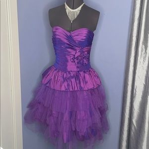 Cocktail dress Purple semi formal size 6